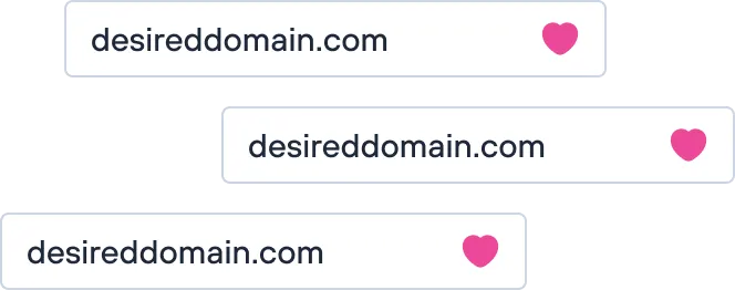 Save your favorite domains